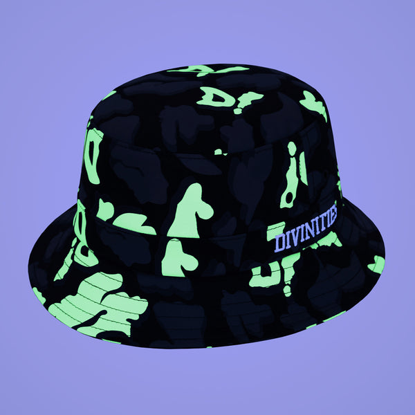 Glow In The Dark CAMO Bucket Hat