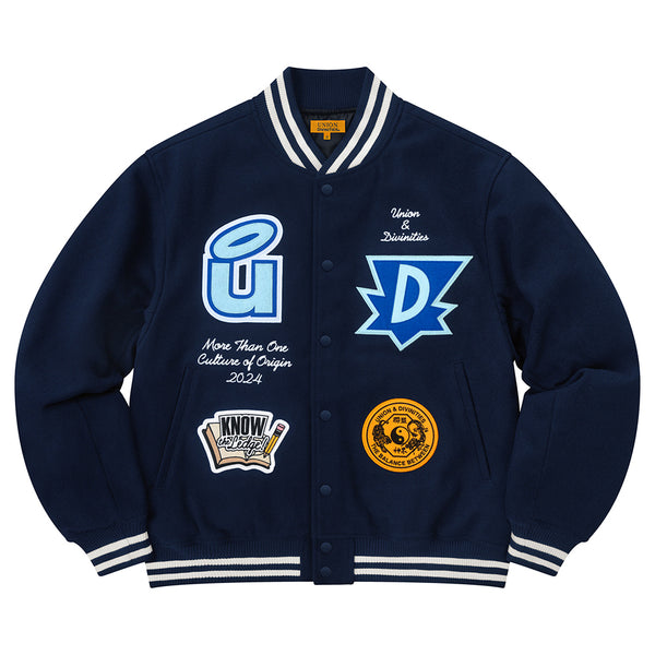 UNION/DIVINITIES Varsity Jacket