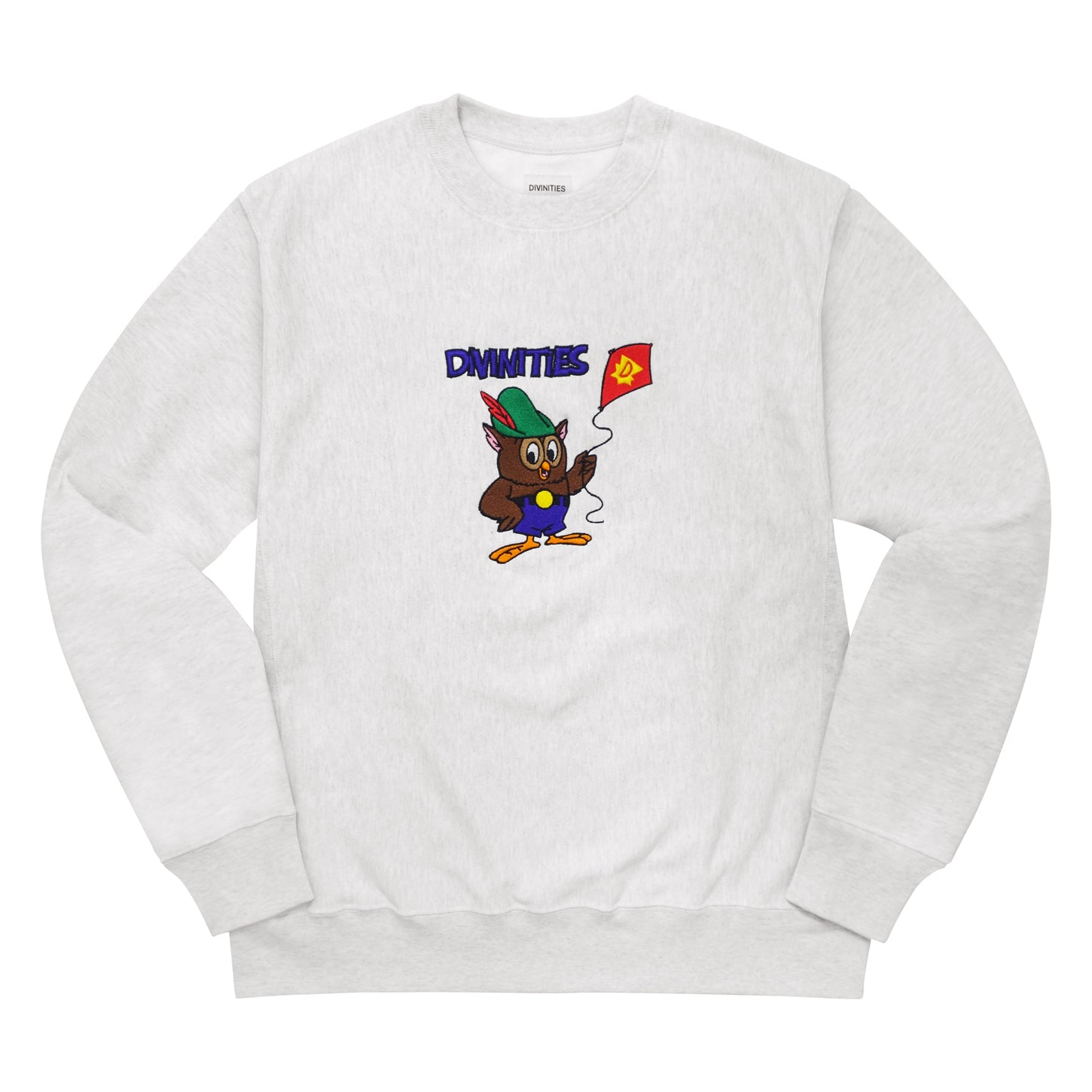 Embroidered Owl/Champion® Reverse Weave Crewneck