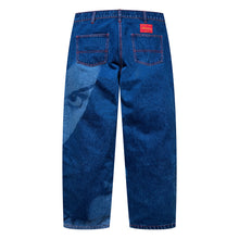 Stonewashed Printed Jean